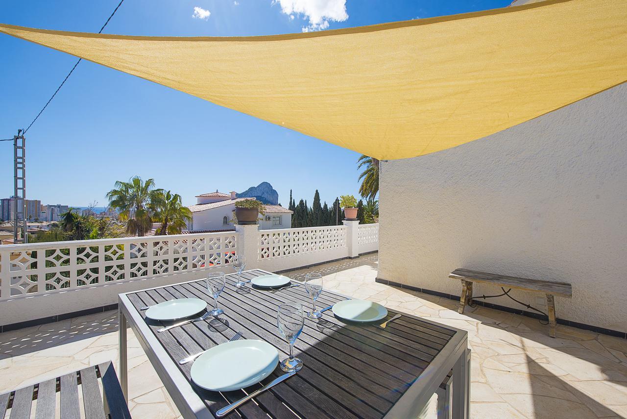Villa Benavero Boutique Style Within Fenced Tropical Garden Calpe Exterior photo