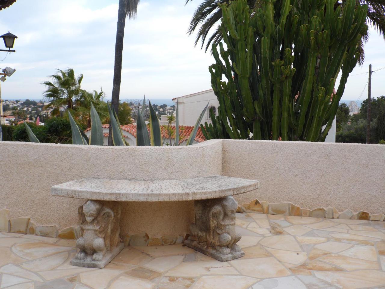 Villa Benavero Boutique Style Within Fenced Tropical Garden Calpe Exterior photo